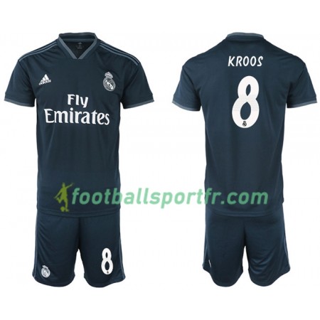 Tenue Real Madrid KROOS 8 Enfant Exterieur 2018-2019 Maillot de Foot